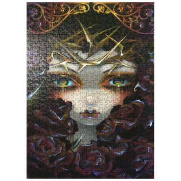 puzzleplate The Language of Flowers 6 - Jasmine Becket-Griffith 500 Jigsaw Puzzle