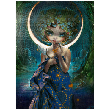 puzzleplate The Moon - Jasmine Becket-Griffith 1000 Jigsaw Puzzle