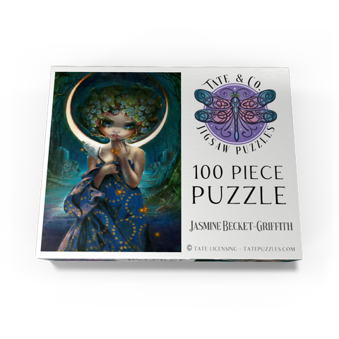 The Moon - Jasmine Becket-Griffith 100 Jigsaw Puzzle box view3