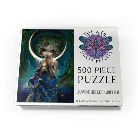 The Moon - Jasmine Becket-Griffith 500 Jigsaw Puzzle box view3