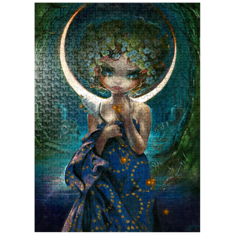 puzzleplate The Moon - Jasmine Becket-Griffith 500 Jigsaw Puzzle