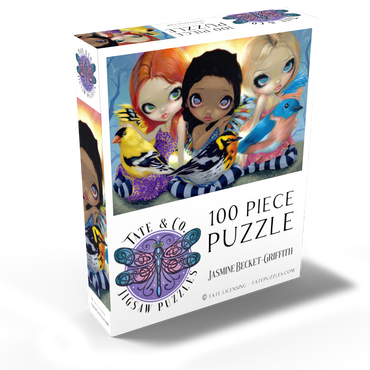 Three Little Birds - Jasmine Becket-Griffith 100 Jigsaw Puzzle box view2