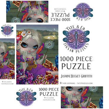 Three Wishes Fairy - Jasmine Becket-Griffith 1000 Jigsaw Puzzle box 3D Modell
