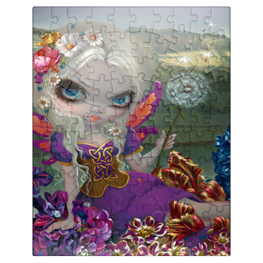 puzzleplate Three Wishes Fairy - Jasmine Becket-Griffith 100 Jigsaw Puzzle