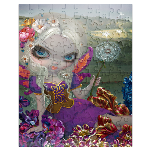 puzzleplate Three Wishes Fairy - Jasmine Becket-Griffith 100 Jigsaw Puzzle