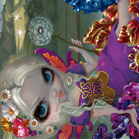 Three Wishes Fairy - Jasmine Becket-Griffith 100 Jigsaw Puzzle 3D Modell