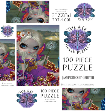 Three Wishes Fairy - Jasmine Becket-Griffith 100 Jigsaw Puzzle box 3D Modell