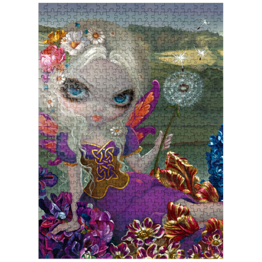 puzzleplate Three Wishes Fairy - Jasmine Becket-Griffith 500 Jigsaw Puzzle