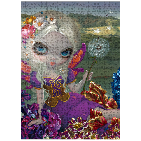 puzzleplate Three Wishes Fairy - Jasmine Becket-Griffith 500 Jigsaw Puzzle