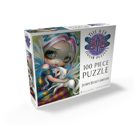 Twilight Delight Fairy with Unicorn - Jasmine Becket-Griffith 100 Jigsaw Puzzle box view2