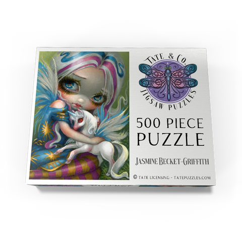 Twilight Delight Fairy with Unicorn - Jasmine Becket-Griffith 500 Jigsaw Puzzle box view3
