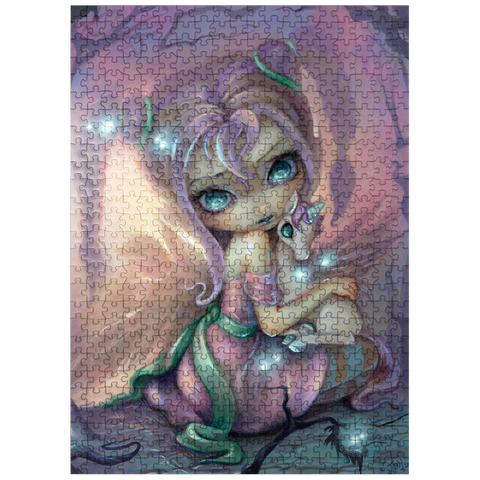 puzzleplate Unicorn Sunset Fairy - Jasmine Becket-Griffith 500 Jigsaw Puzzle