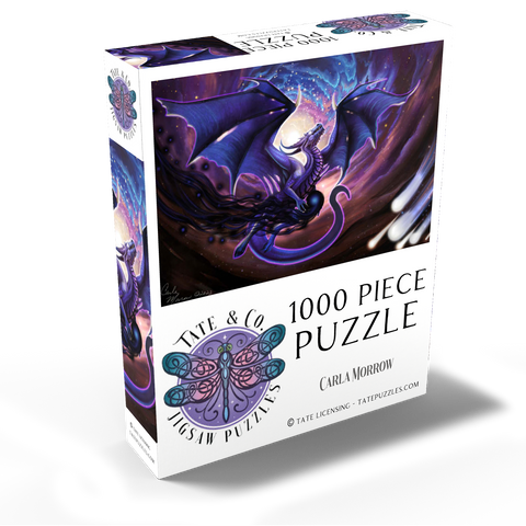 Dark Star Dragon - Carla Morrow 1000 Jigsaw Puzzle box view2