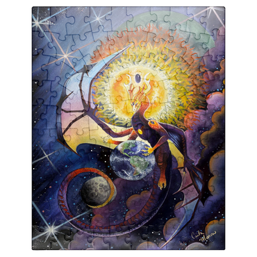 puzzleplate All that Is Dragon - Carla Morrow 100 Jigsaw Puzzle