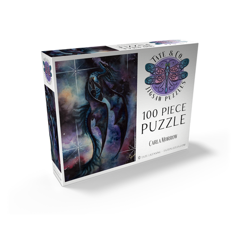 Carried by Darkness Dragon - Carla Morrow 100 Jigsaw Puzzle box view2