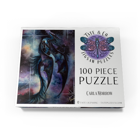 Carried by Darkness Dragon - Carla Morrow 100 Jigsaw Puzzle box view3