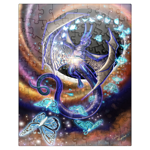 puzzleplate Chaos of Creation Dragon - Carla Morrow 100 Jigsaw Puzzle