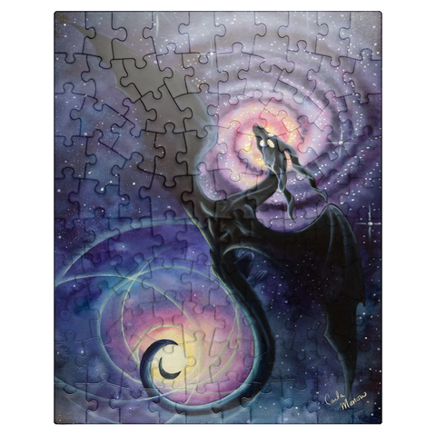 puzzleplate Mistress of Infinity Dragon - Carla Morrow 100 Jigsaw Puzzle