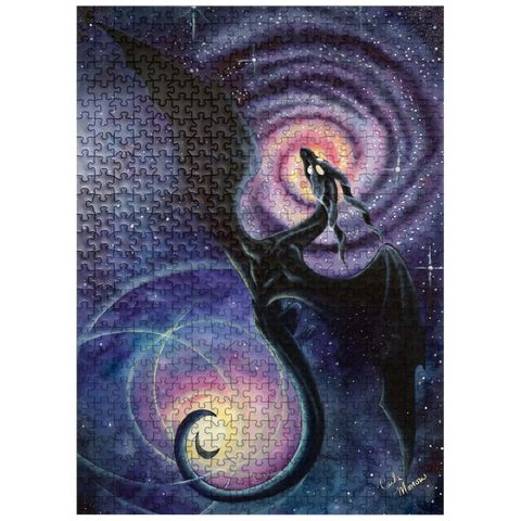 puzzleplate Mistress of Infinity Dragon - Carla Morrow 500 Jigsaw Puzzle