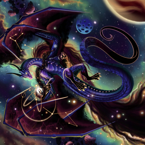 Strength of Light Dragon - Carla Morrow 500 Jigsaw Puzzle 3D Modell