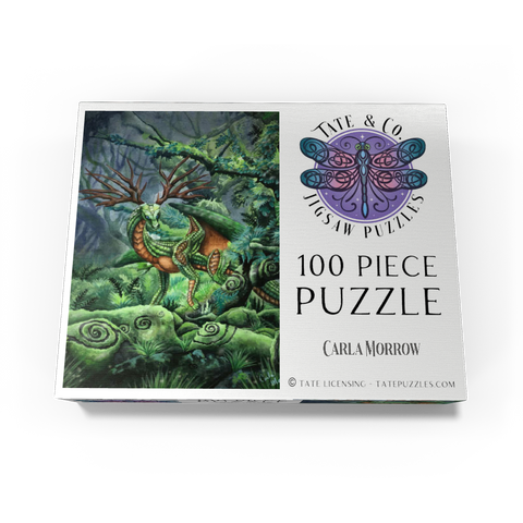 Hidden Guardian Dragon - Carla Morrow 100 Jigsaw Puzzle box view3