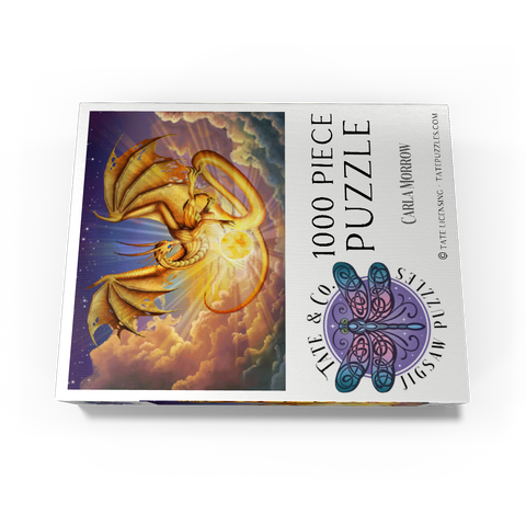 Dawning Flight Sun Dragon - Carla Morrow 1000 Jigsaw Puzzle box view3