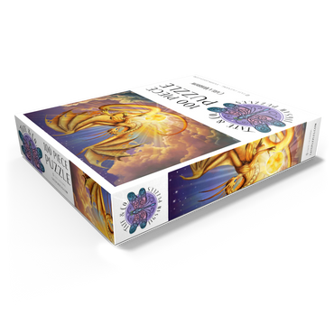 Dawning Flight Sun Dragon - Carla Morrow 100 Jigsaw Puzzle box view1