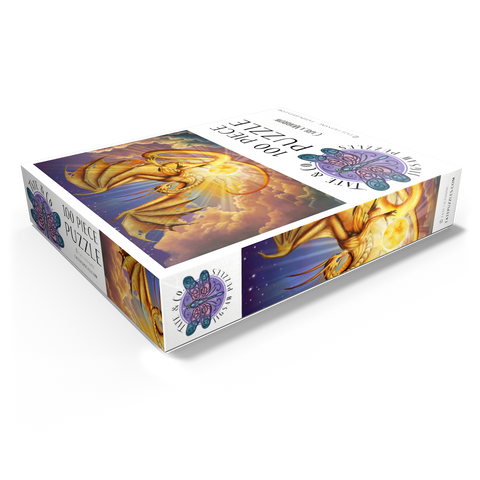 Dawning Flight Sun Dragon - Carla Morrow 100 Jigsaw Puzzle box view1