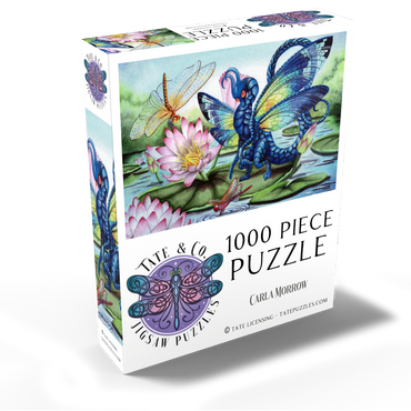 Jewels Upon the Water Dragon - Carla Morrow 1000 Jigsaw Puzzle box view2