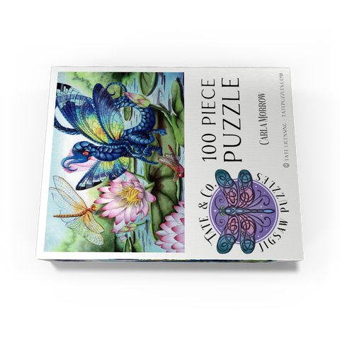 Jewels Upon the Water Dragon - Carla Morrow 100 Jigsaw Puzzle box view3