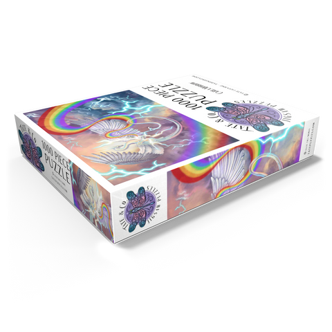 Light Weaver Rainbow Dragon - Carla Morrow 1000 Jigsaw Puzzle box view1