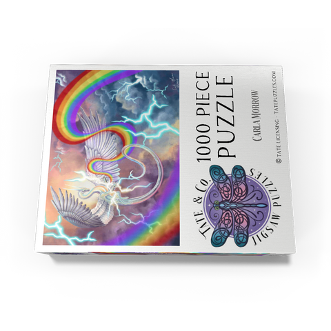 Light Weaver Rainbow Dragon - Carla Morrow 1000 Jigsaw Puzzle box view3