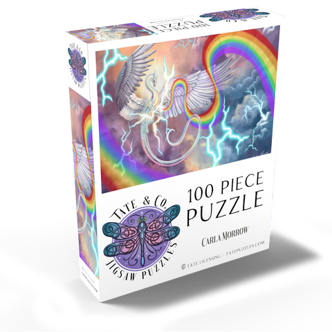 Light Weaver Rainbow Dragon - Carla Morrow 100 Jigsaw Puzzle box view2