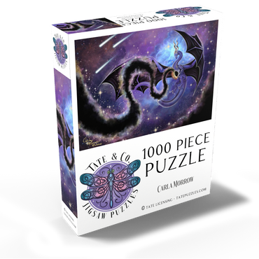 Night Weaver Dragon - Carla Morrow 1000 Jigsaw Puzzle box view2