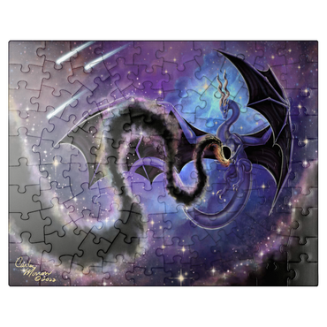 puzzleplate Night Weaver Dragon - Carla Morrow 100 Jigsaw Puzzle