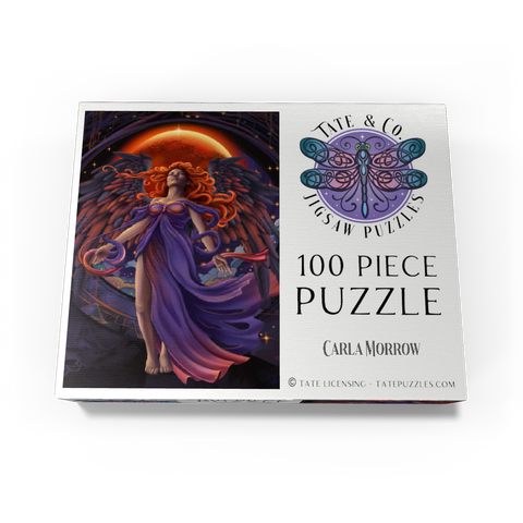 Lunar Veil Angel - Carla Morrow 100 Jigsaw Puzzle box view3