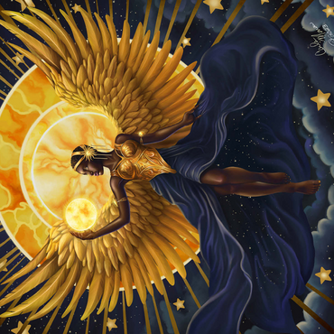 Solar Flame Angel - Carla Morrow 500 Jigsaw Puzzle 3D Modell