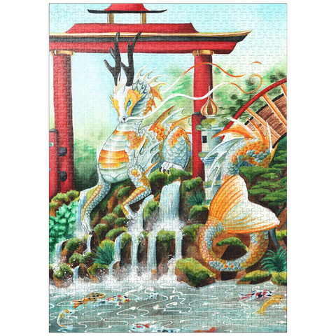 puzzleplate The Empress Dragon - Carla Morrow 1000 Jigsaw Puzzle