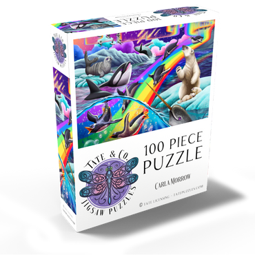 Arctic Fun - Carla Morrow 100 Jigsaw Puzzle box view2