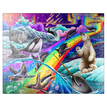 puzzleplate Arctic Fun - Carla Morrow 100 Jigsaw Puzzle