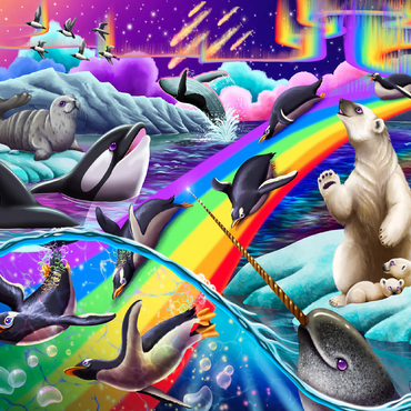 Arctic Fun - Carla Morrow 100 Jigsaw Puzzle 3D Modell