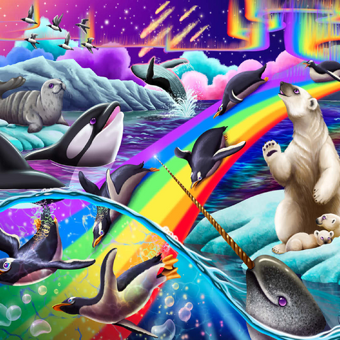 Arctic Fun - Carla Morrow 100 Jigsaw Puzzle 3D Modell