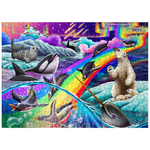 puzzleplate Arctic Fun - Carla Morrow 500 Jigsaw Puzzle