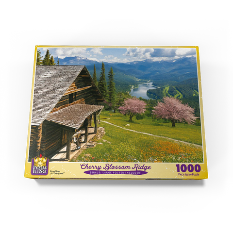 Cherry Blossom Ridge 1000 Jigsaw Puzzle box view3