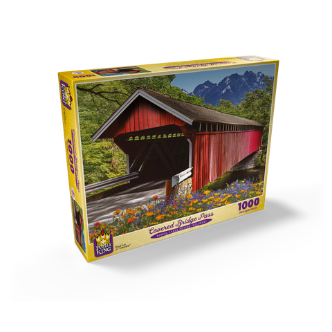 Covered Bridge Pass 1000 Jigsaw Puzzle box view2