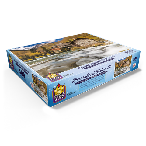 Rivers Bend Watermill 500 Jigsaw Puzzle box view1