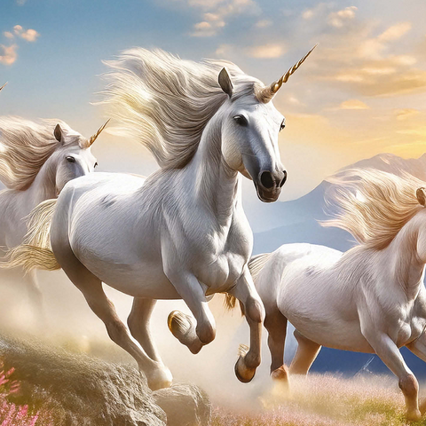 Castle with a View 1000 Jigsaw Puzzle 3D Modell