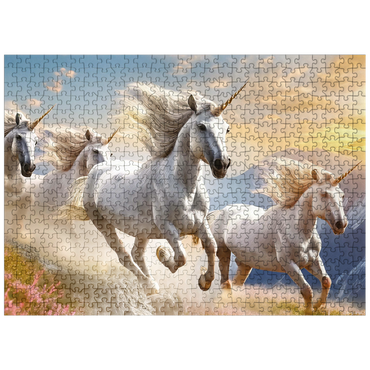 puzzleplate Castle with a View 500 Jigsaw Puzzle