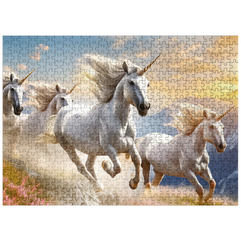 puzzleplate Castle with a View 500 Jigsaw Puzzle