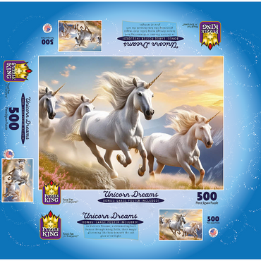 Castle with a View 500 Jigsaw Puzzle box 3D Modell